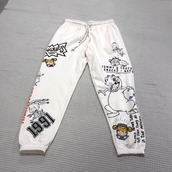 NICKELODEON Rugrats Sweatpants, Junior L, Women (S/M), Pockets! - Picture 1 of 7